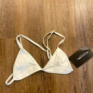 White bathing suit